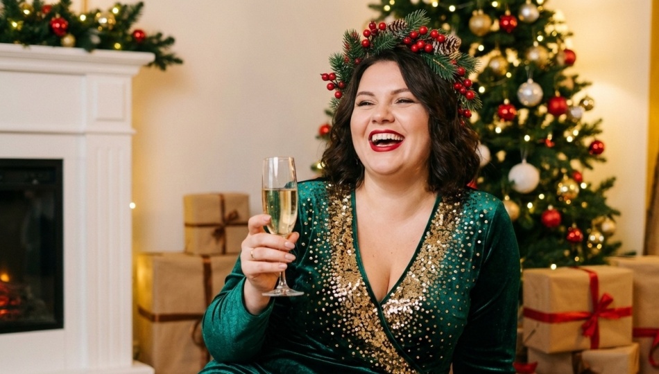 7 ошибок при выборе новогоднего наряда для девушек плюс-сайз которые портят образ